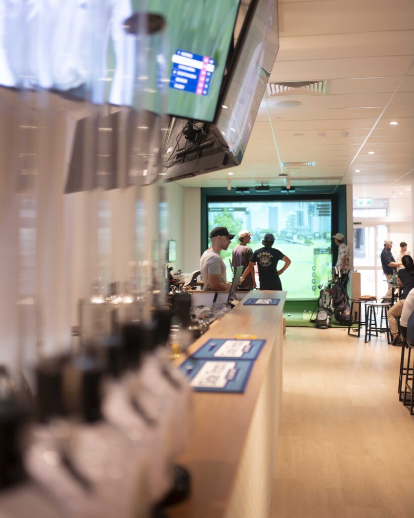 Our golf simulator venue welcomes guests of all ages and skill levels, making it the perfect place for everyone to enjoy the game.
